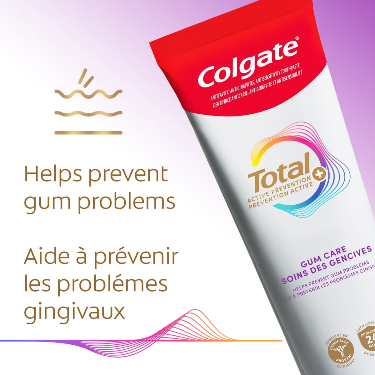 Total Prevention Active Plus Dentifrice Soin des Gencives