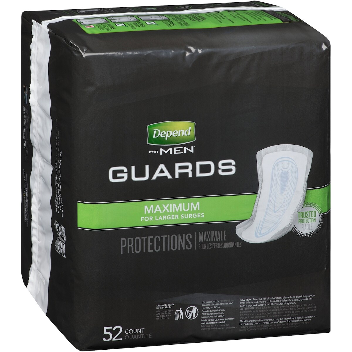 Protections Contre L’Incontinence Pour Hommes, Absorption Maximale
