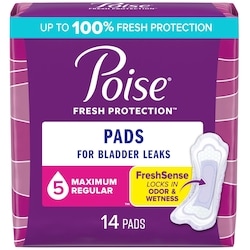 Incontinence Pads, Maximum Absorbency, Regular 1