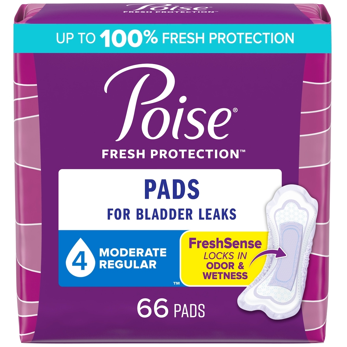 Serviettes Pour Incontinence, Absorption Moyenne