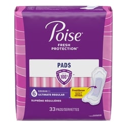 Incontinence Pads, Ultimate Absorbency, Regular 2