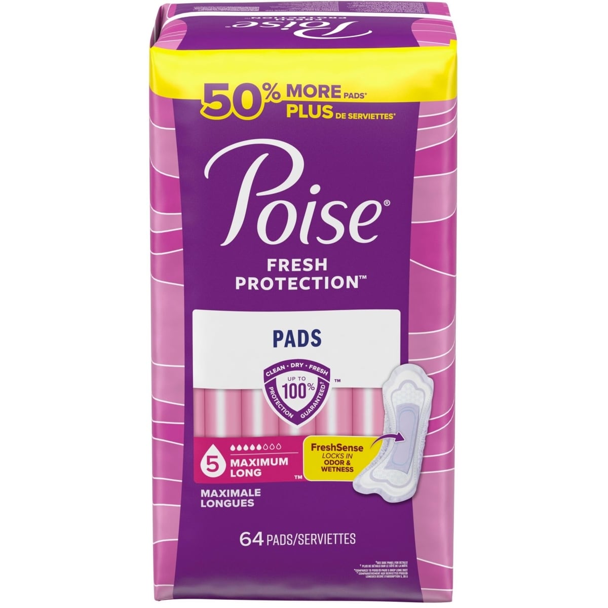 Serviettes Pour Incontinence, Absorption Maximale
