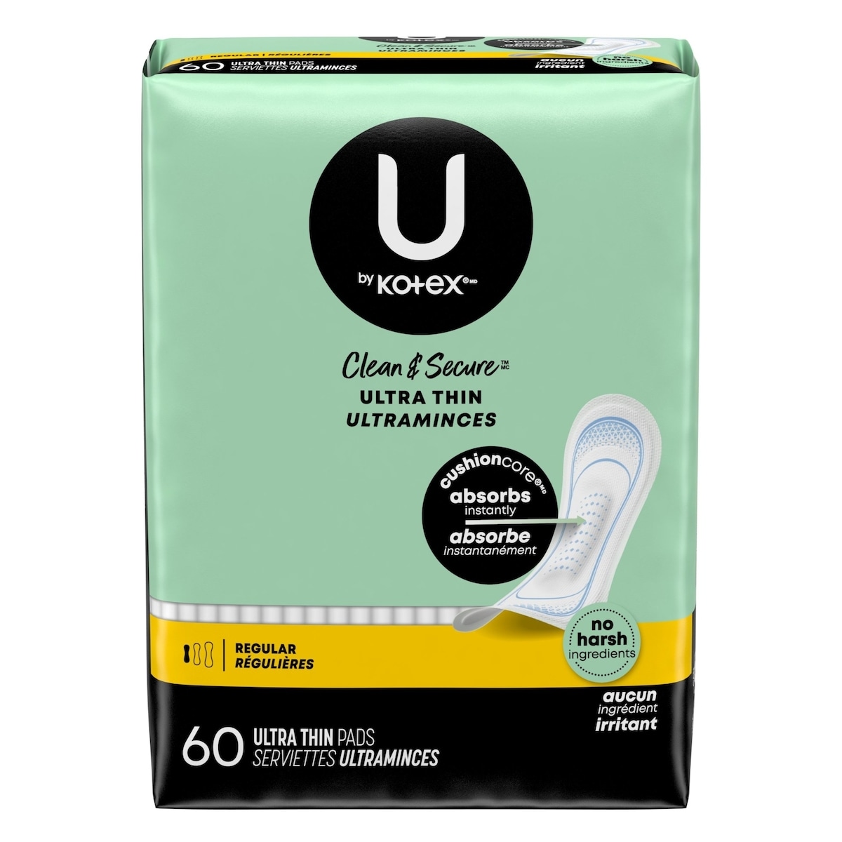 Serviettes ultraminces Clean & Secure