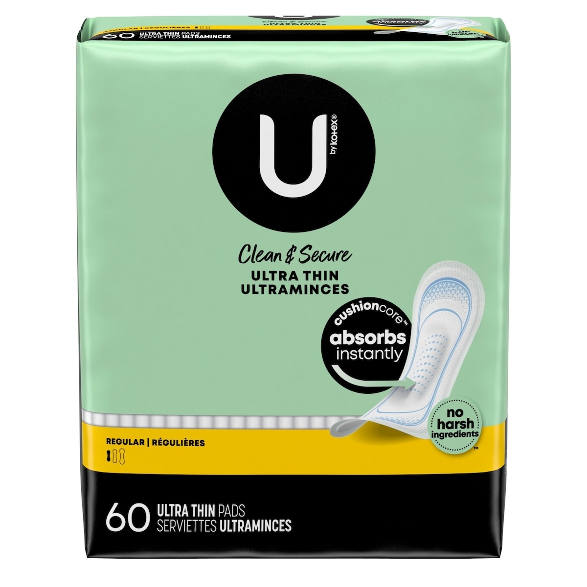 Serviettes ultraminces Clean & Secure