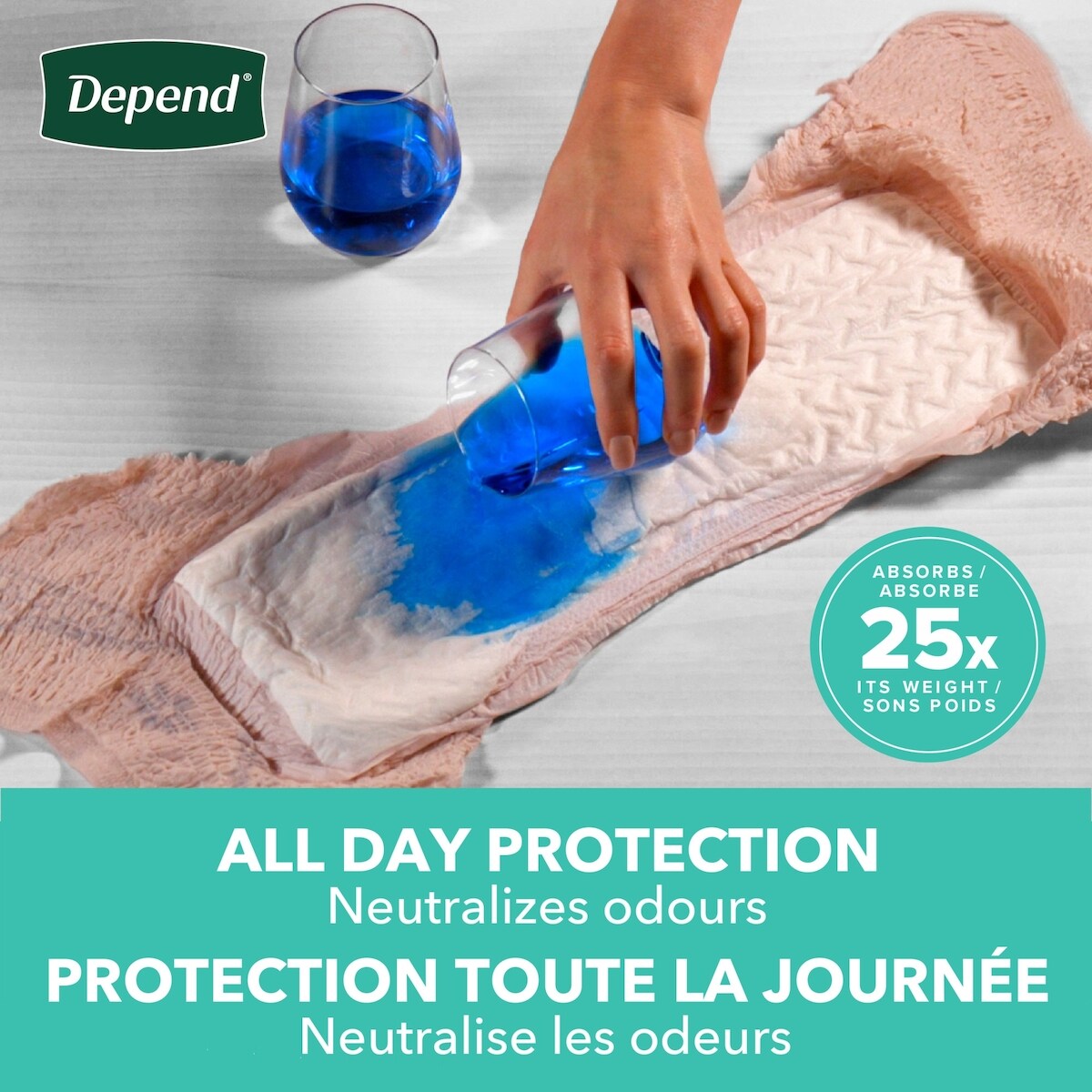 Sous-Vêtements D’Incontinence Fit-Flex Pour Femmes, Absorption Maximale, G