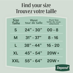 Fresh Protection Adult Incontinence & Postpartum Bladder Leak Underwear for Women, Disposable, Maximum, Large, Blush 4