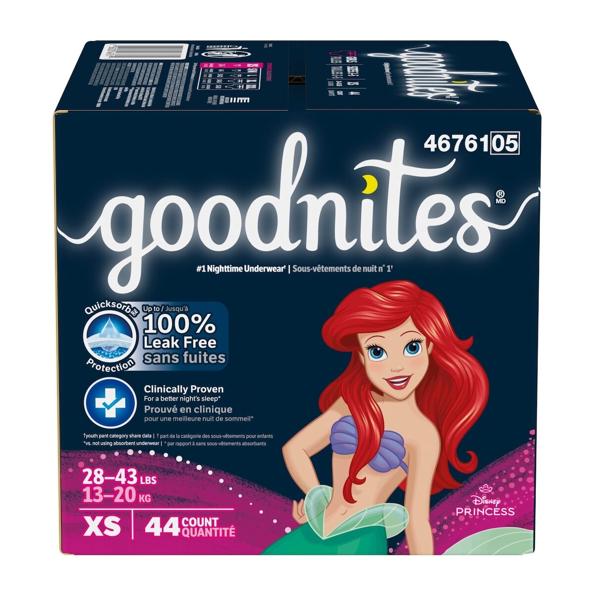 Girls' Nighttime Bedwetting Underwear