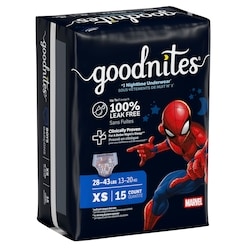  Boys' Nighttime Bedwetting Underwear, Size Extra Small (28-43 lbs) 2