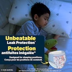  Boys' Nighttime Bedwetting Underwear, Size Extra Small (28-43 lbs) 5