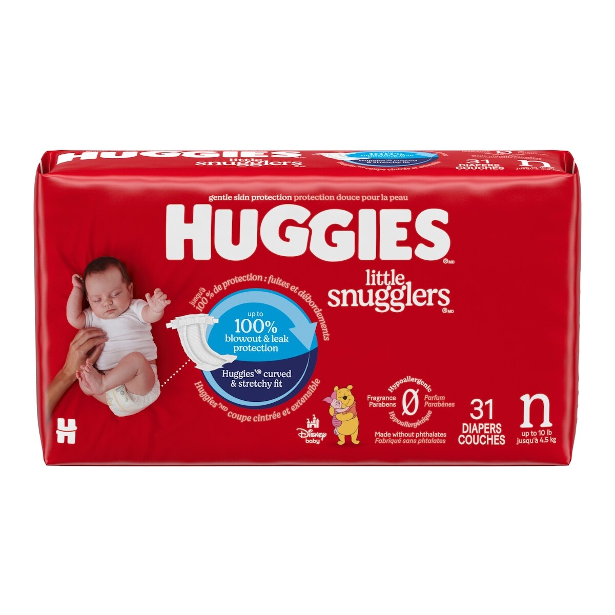 Couches Little Snugglers, Taille Nouveau-Nés