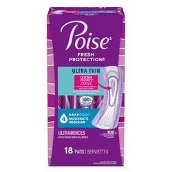 Ultra Thin Incontinence Pads, Moderate Absorbency, Regular Length 2