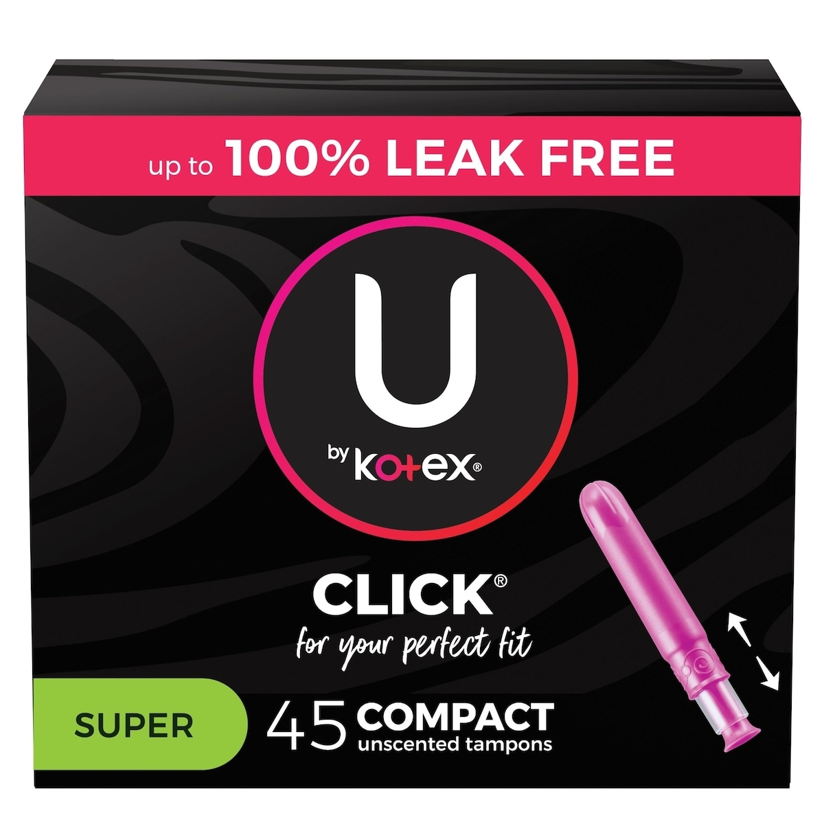 Tampons compacts Click, absorption super