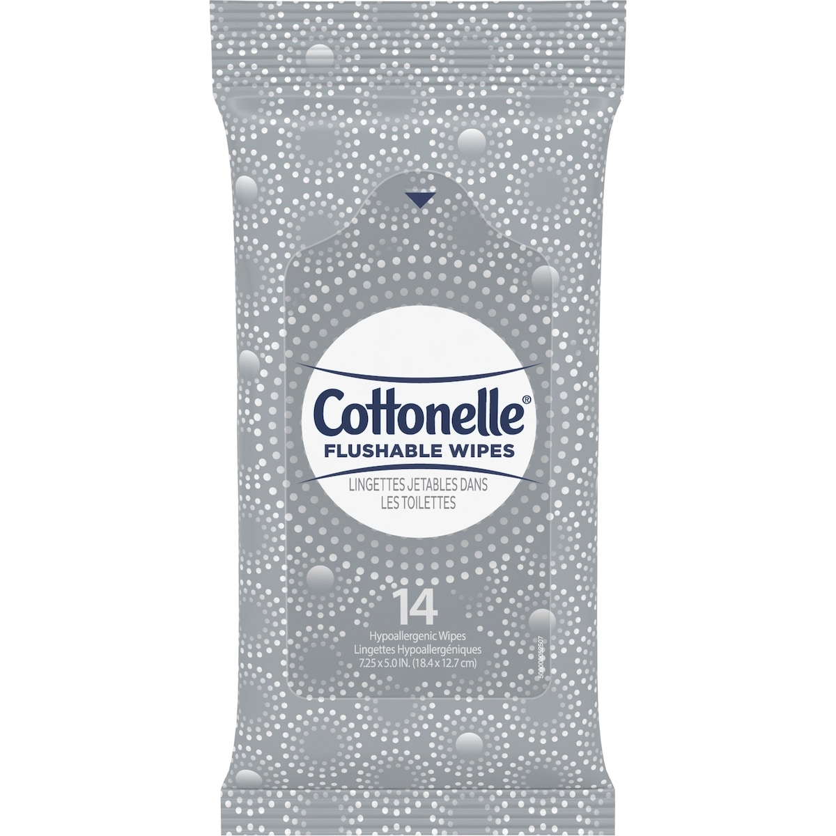 Lingettes humides jetables dans les toilettes Fresh Care pour déplacements, lingettes humides pour adultes
