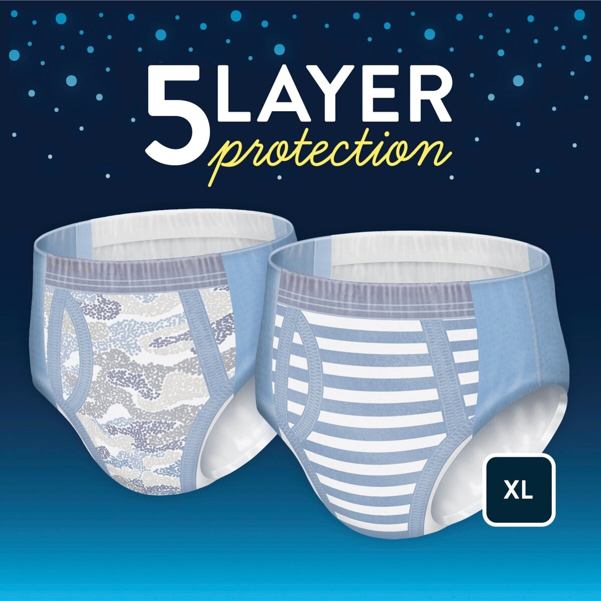 Goodnites Boys' Nighttime Bedwetting Underwear, XL (95-140 lb.), 28 Ct