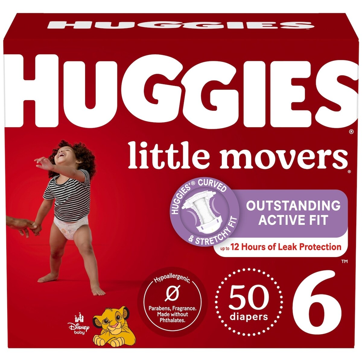 Couches pour bébés Little Movers, taille ( livres et plus