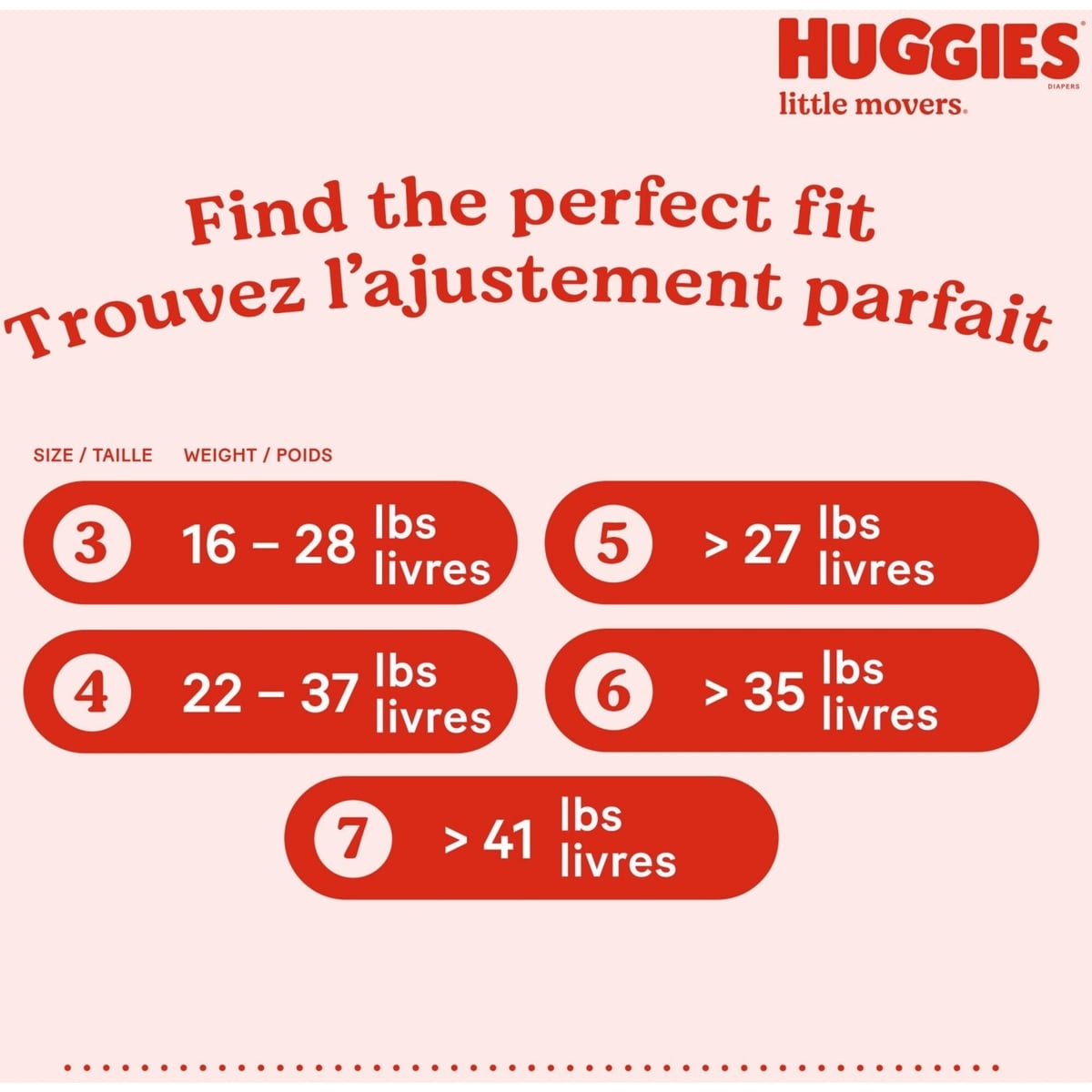 Huggies Little Movers Baby Diapers, Size 4, 58 Count