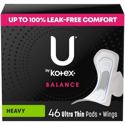Ultra Thin Pads with Wings, Heavy Absorbency