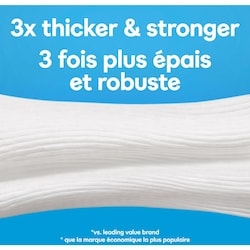 Papier hygiénique Ultra Clean, papier hygiénique robuste, 6 méga rouleaux (6 méga rouleaux = 24 rouleaux ordinaires), 284 feuilles par rouleau 3