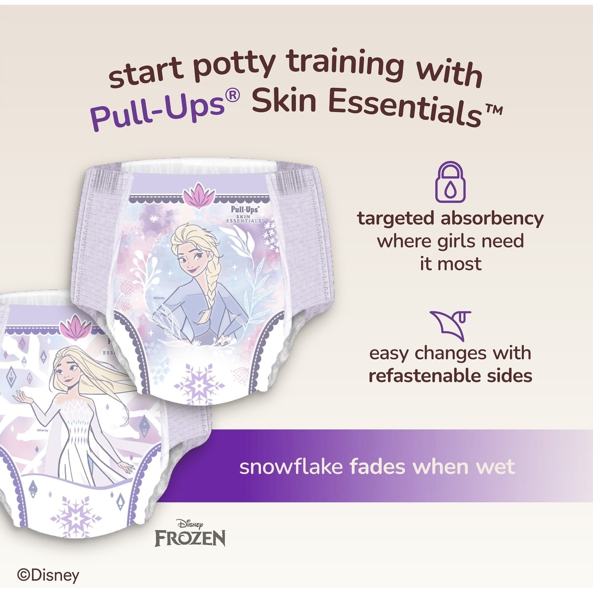 Sous-vêtements d’entraînement  Skin Essentials pour filles, 2T-3T (7 à 15 kg [16 à 34 lb])