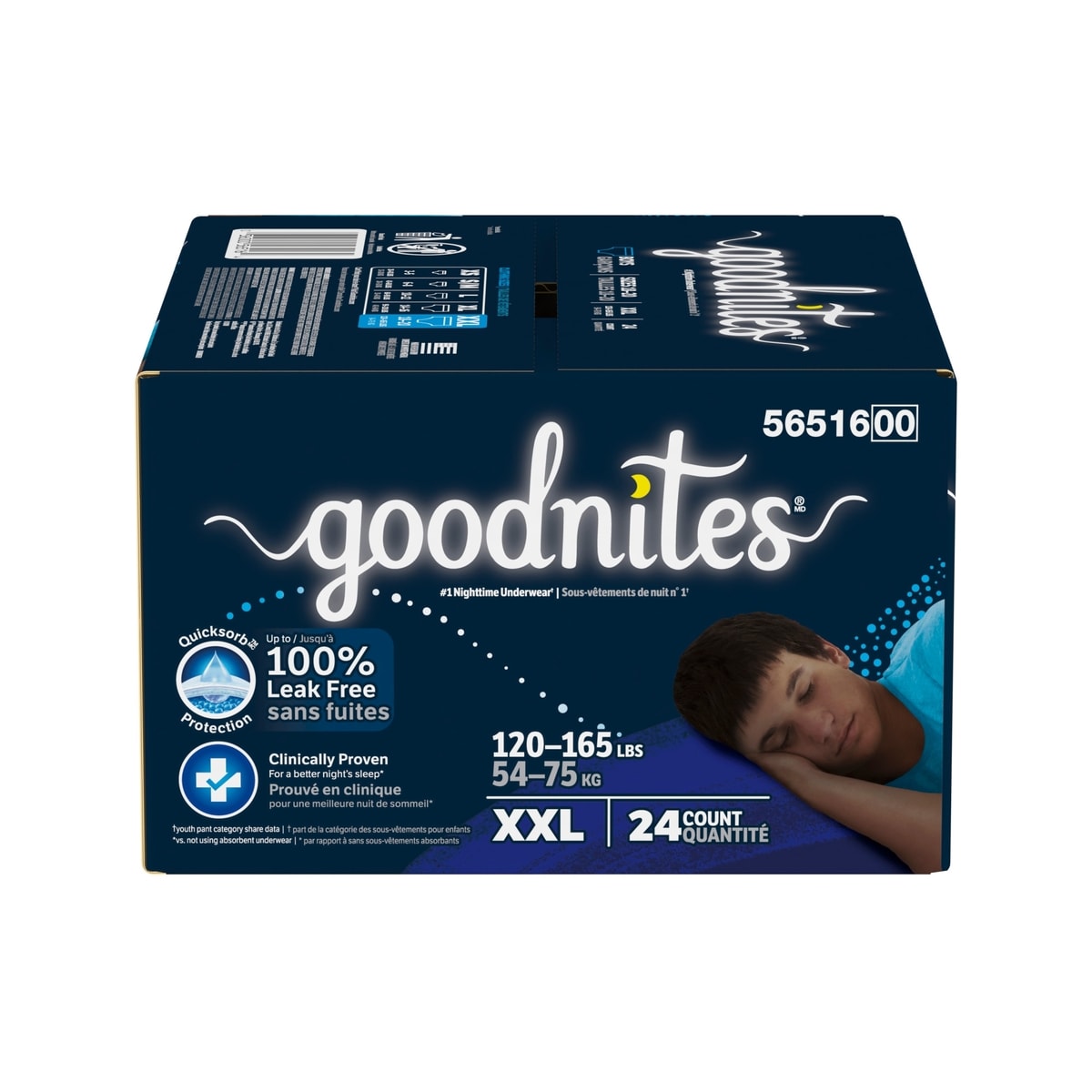 Sous-vêtements de nuit pour garçons