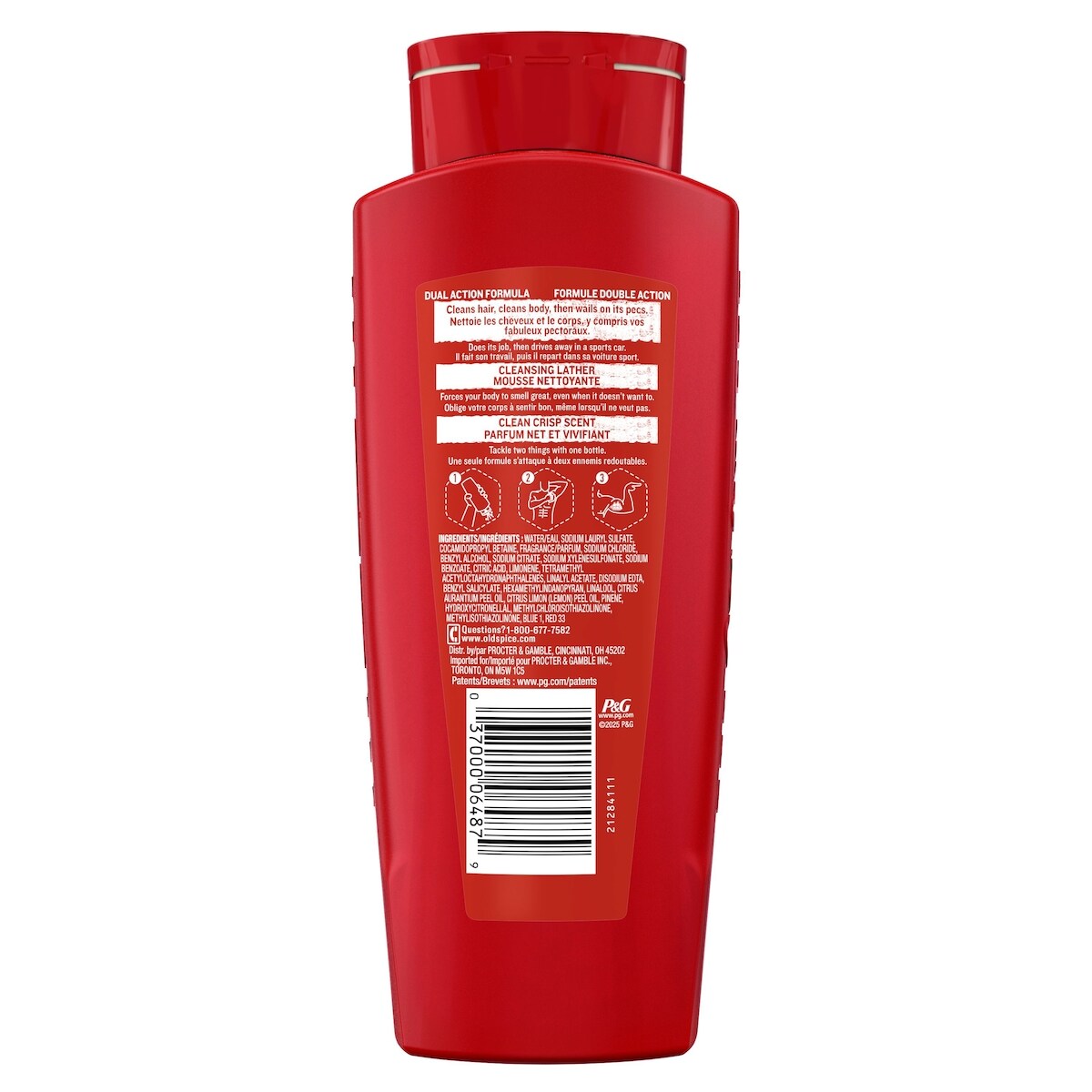 OLD SPICE BODY WASH HAIR