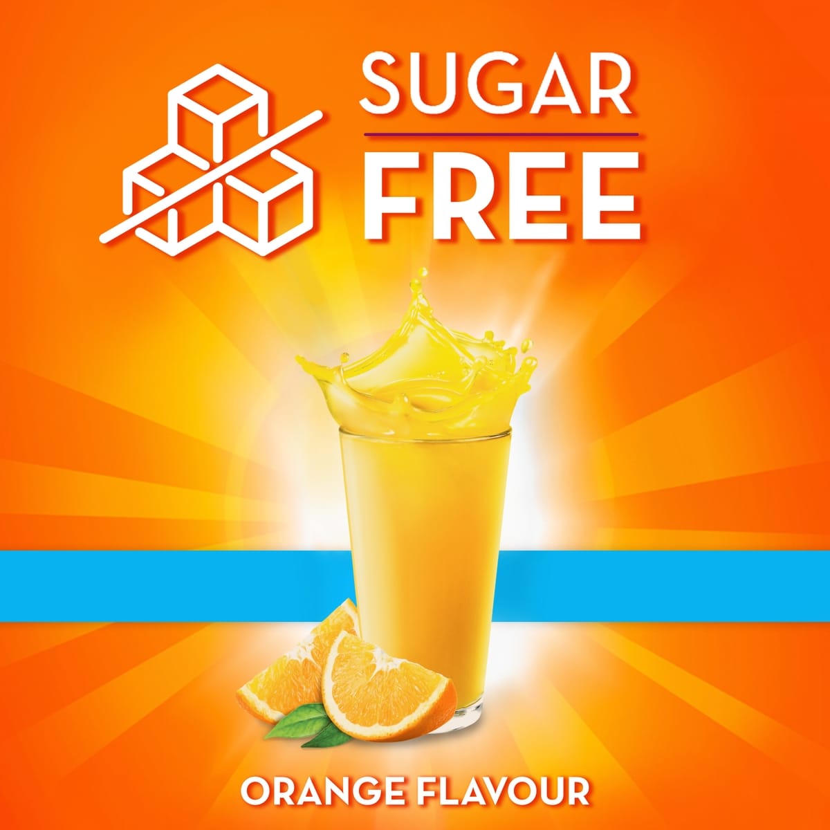 3 in 1 MultiHealth Fibre! Sugar-Free Fiber Suplement Powder, Orange