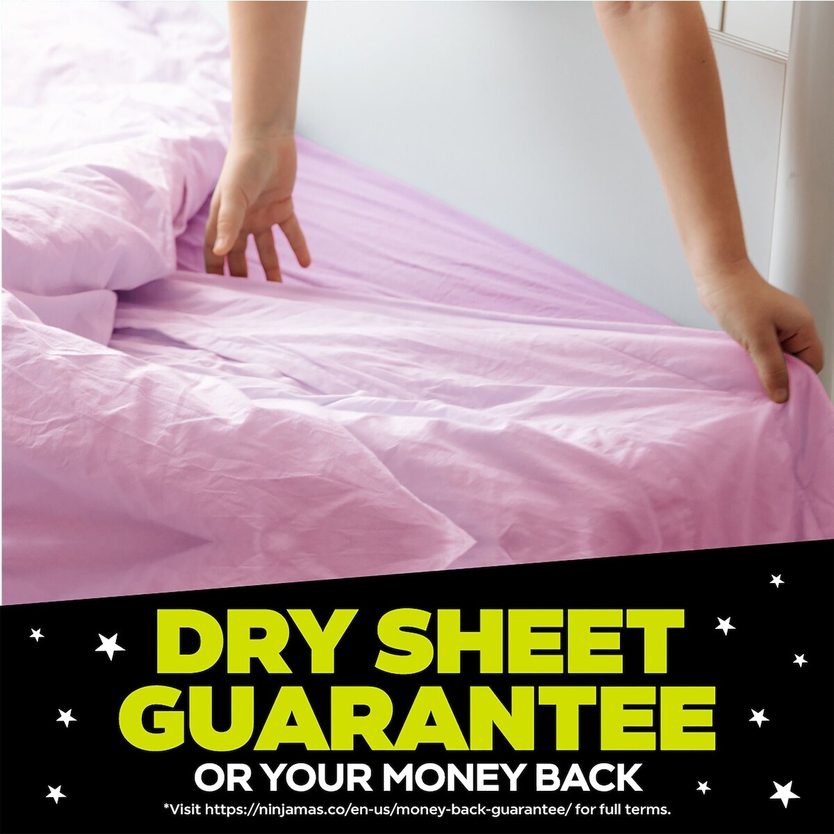 Ninjamas Nighttime Bedwetting Underwear Girl Size M/L 34 Count