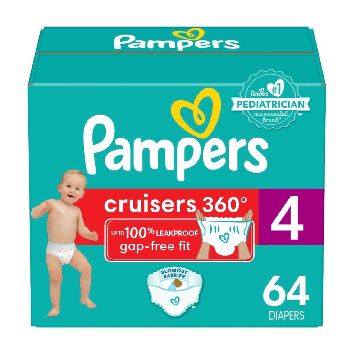 Pampers Cruisers 360 Diapers Size