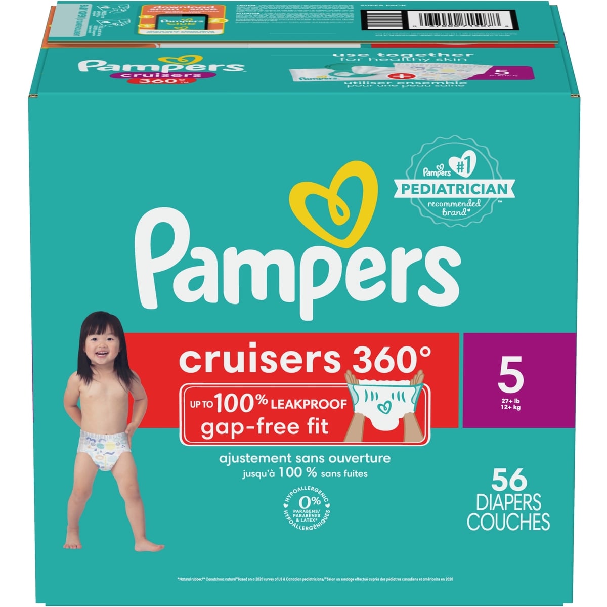 Pampers Cruisers 360 Diapers Size