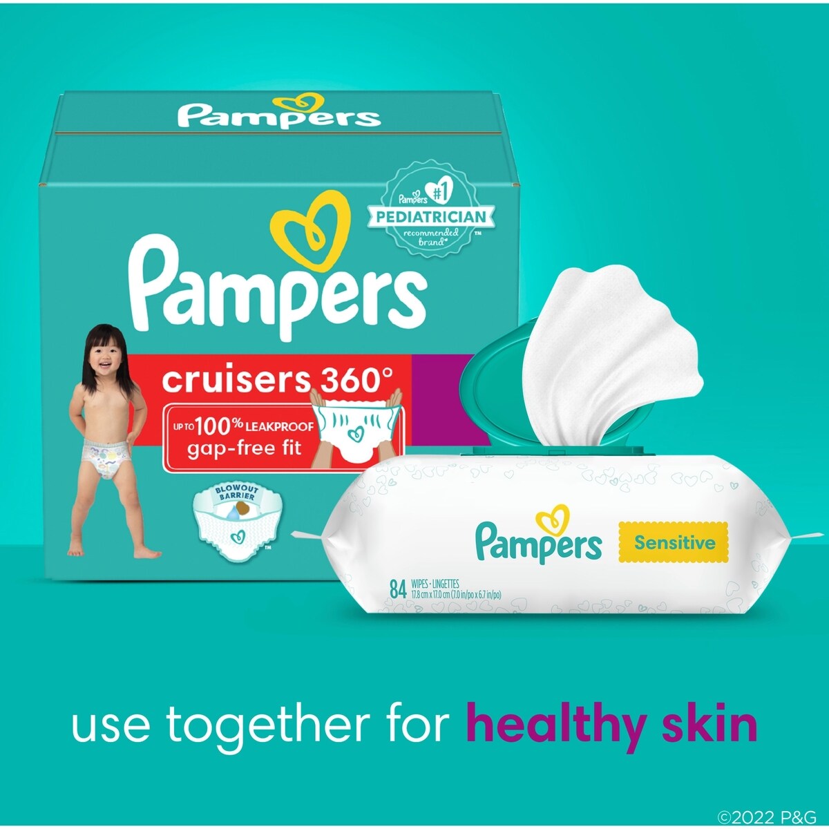 Pampers Cruisers 360 Diapers Size