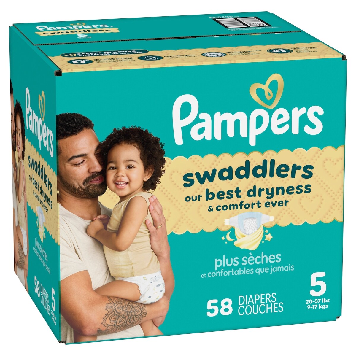 Swaddlers Diapers 5 19 Count