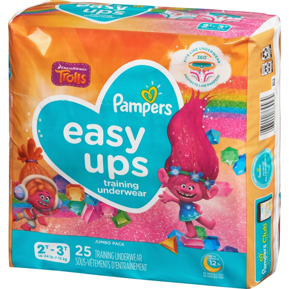 PAMPERS EASY UPS GEANTS