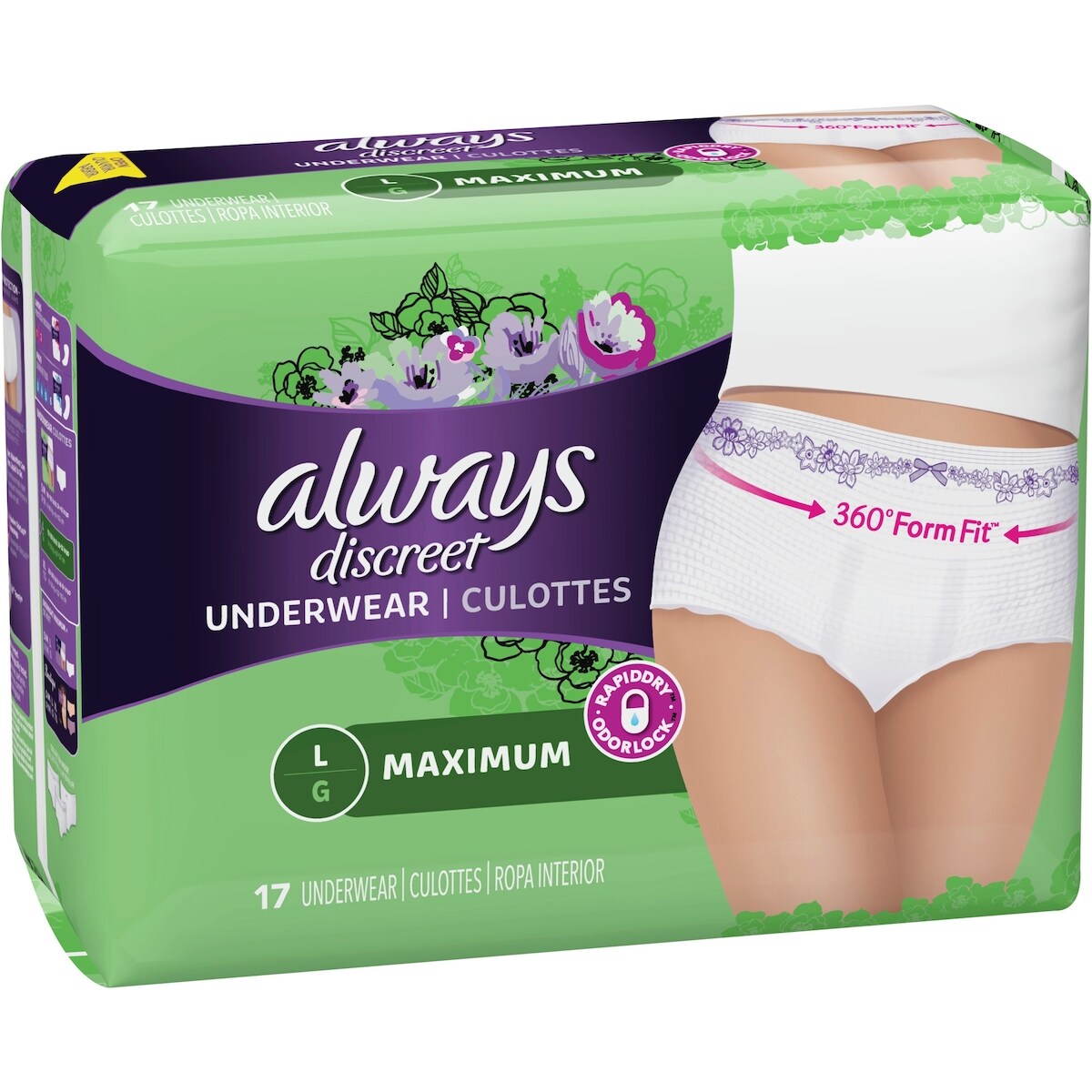 Culottes d’incontinence et de post-partum Discreet, Maximum