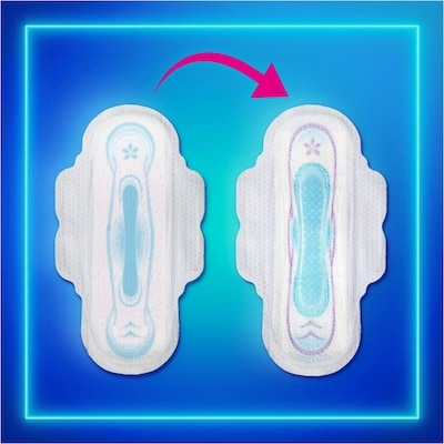 Ultra Thin Pads Size 2 Long Absorbency Unscented with Wings, 42 Count 4