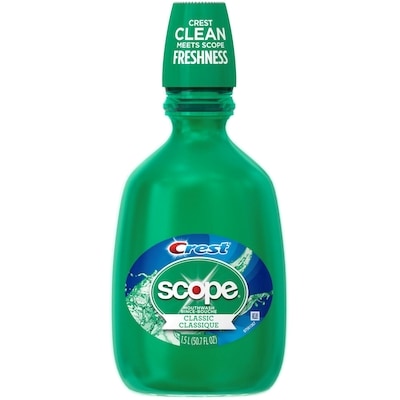 Scope Classic Mouthwash, Original Formula, 1.5 L