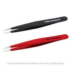 Point Tweezer Assorted Colors: Black, Red 1