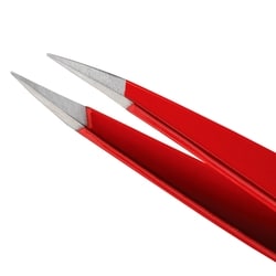 Point Tweezer Assorted Colors: Black, Red 3