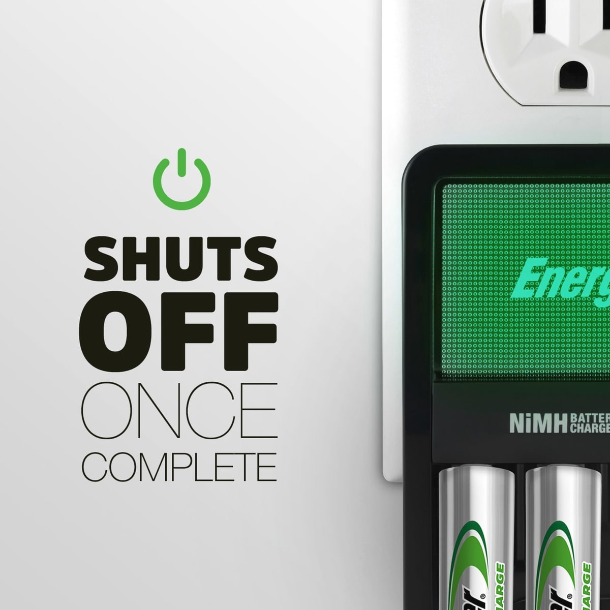 Chargeur Valeur Energizer Recharge pour les piles AA et AAA NiMH