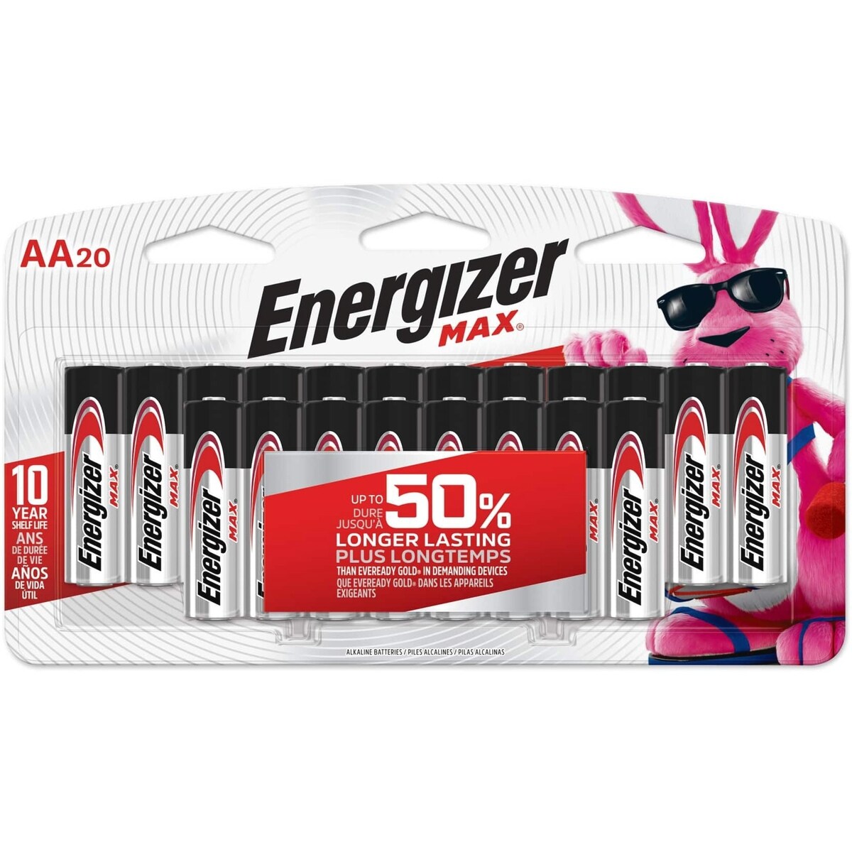 MAX Alkaline AA Batteries