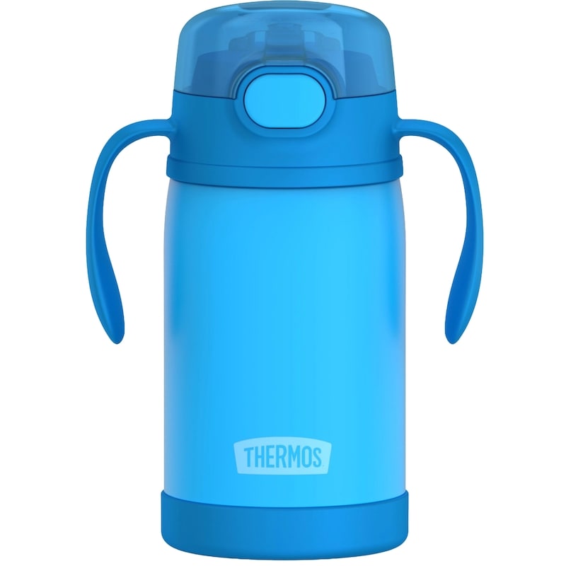 290 ml SS Vac Insulated Spout Bottle - Blue