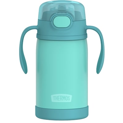 Bouteille à bec isotherme en acier inoxydable de 290 ml – Verte