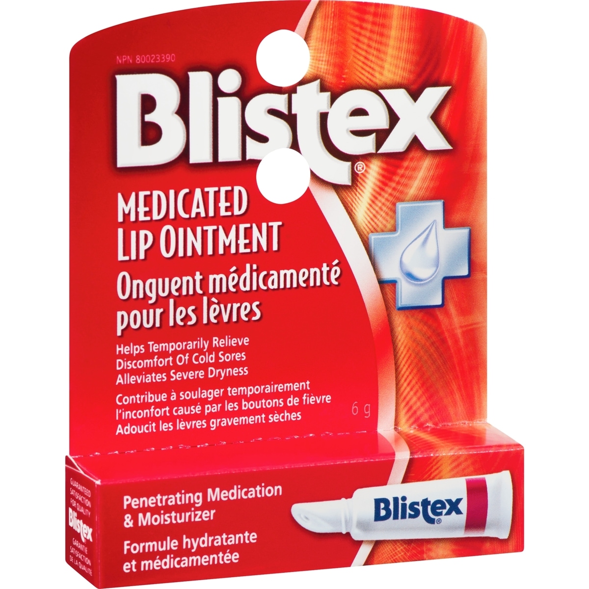 Onguent médicamenté pour les lèvres