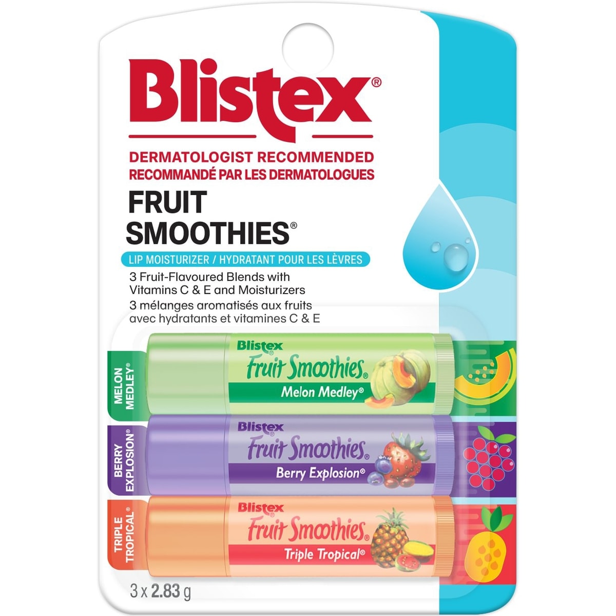 Hydratant pour les lèvres Fruit Smoothies®