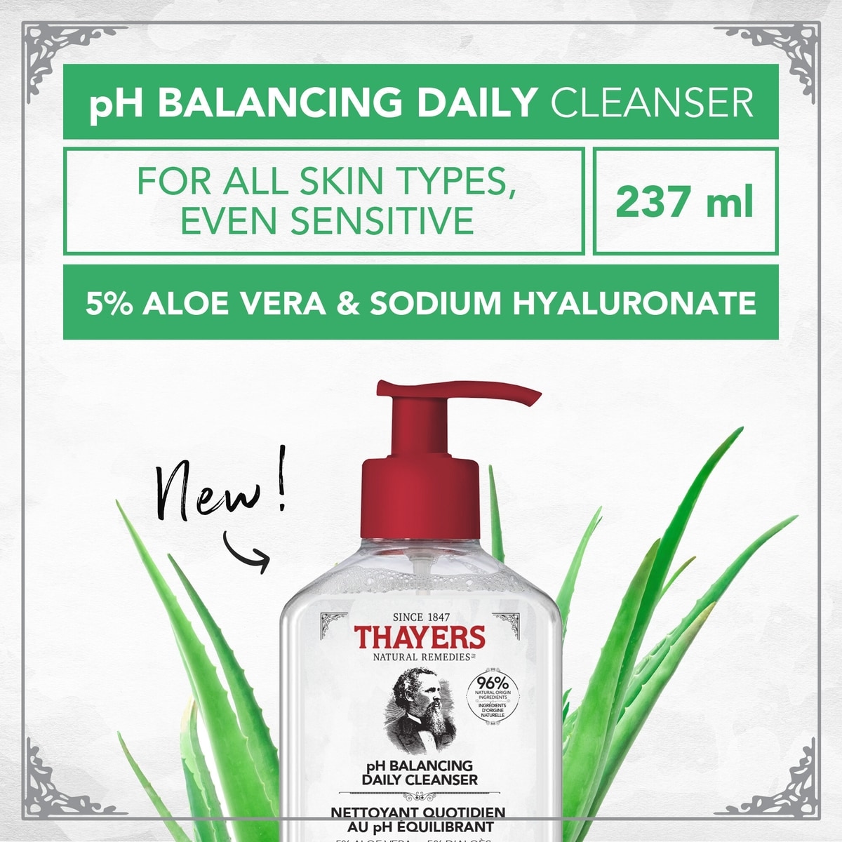Thayers pH Balancing Daily Cleanser