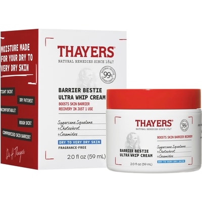 Thayers Barrier Bestie Ultra Whip Face Cream, Moisturizer with