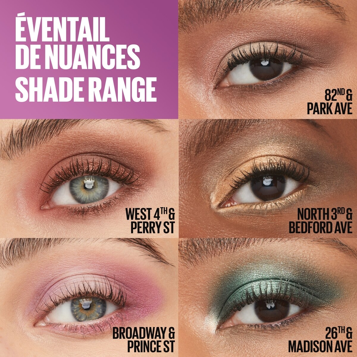 Maybelline New York, Shadow Blocks, Eyeshadow, 82nd & Park Ave