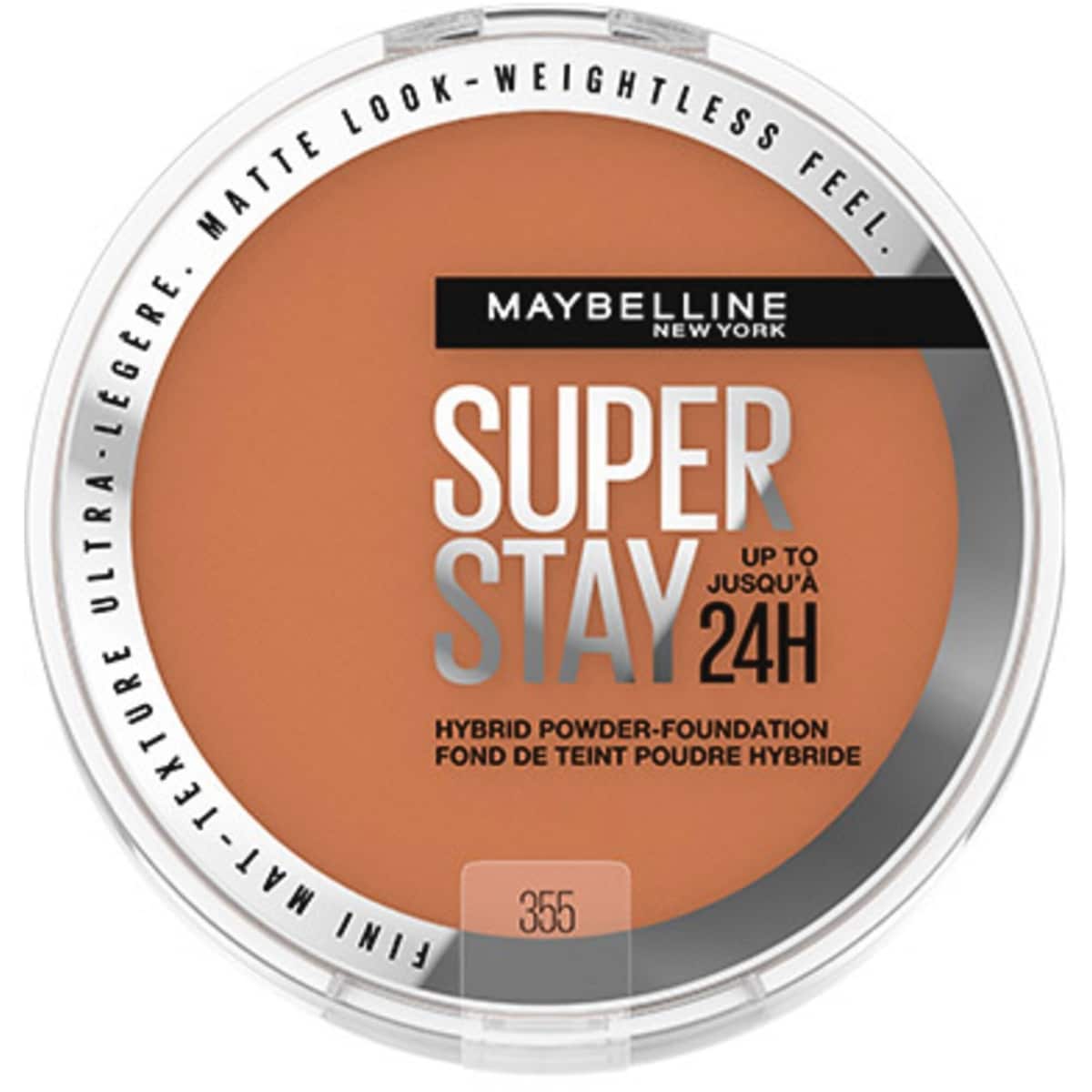 Super Stay 24 Hour Hybrid Powder Foundation, Waterproof, Vegan, Mattifying