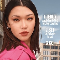 Teddy Tint, Teinte douce pour les lèvres, Knee High 7