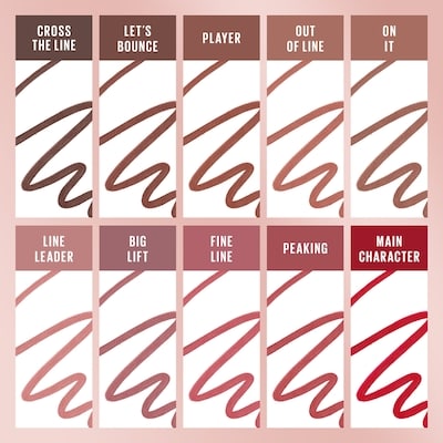 Lifter Lip Liner, Long-Lasting, Smooth Glide Application, Hyaluronic Acid 5