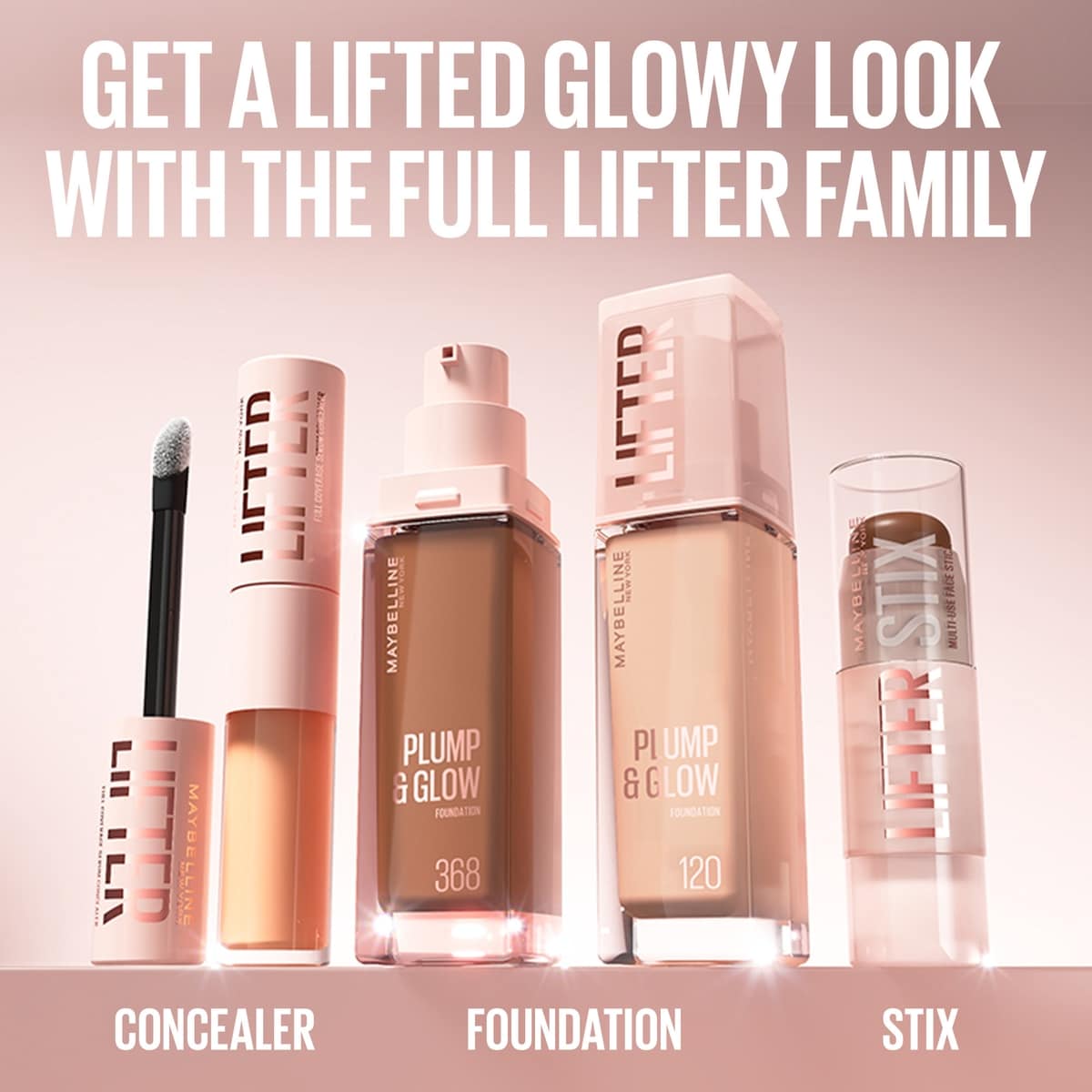 Lifter Plump & Glow Skincaring Foundation